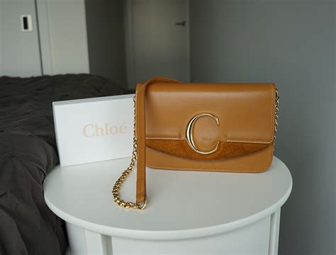 chloe c clutch with chain unboxing|chloe purse bag.